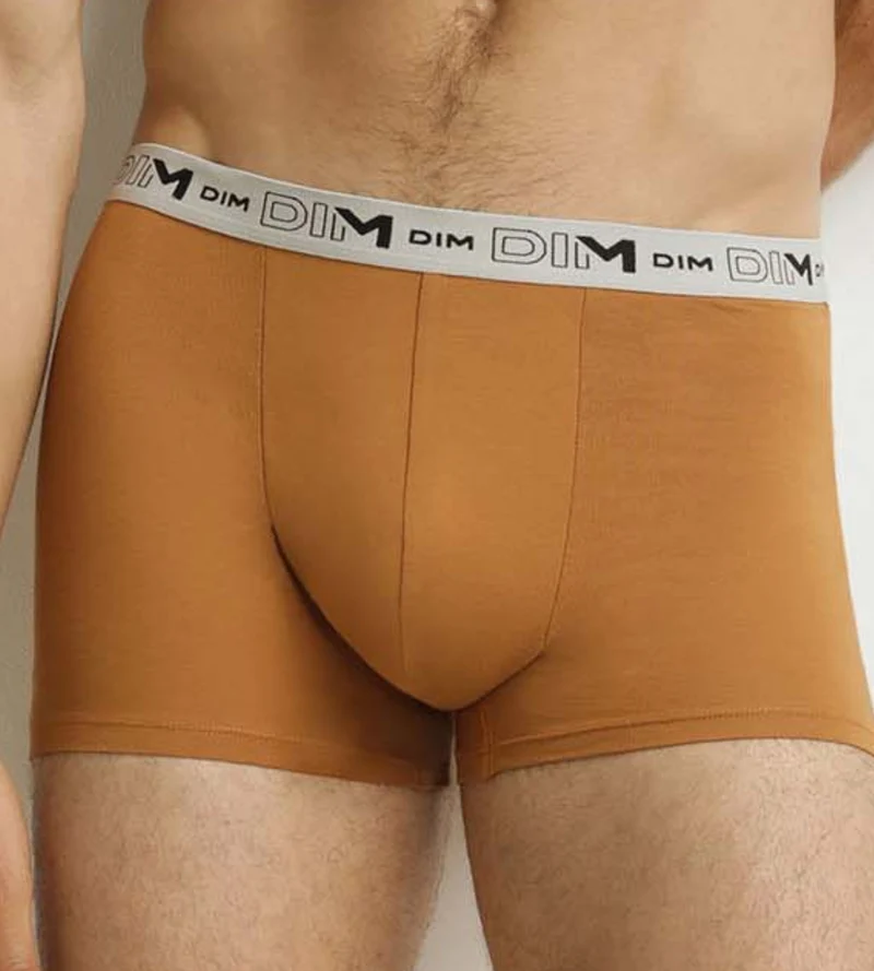 3er-Pack Herren-Boxershorts Khaki Ocker Blau Bio-Baumwolle Stretch