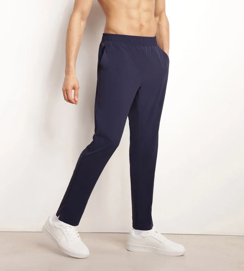 Chino-Trainingshose für Männer Nachtblau Dim Move