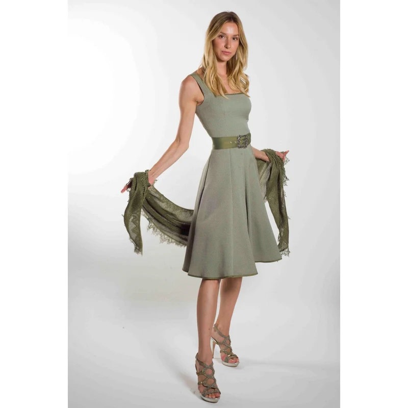 Kleid 12D030ML in bambus