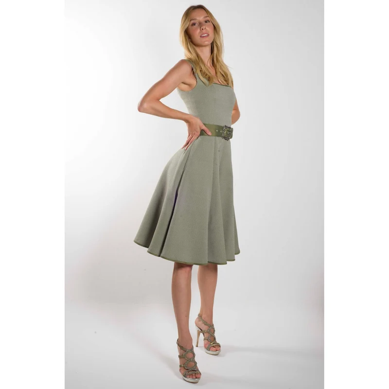 Kleid 12D030ML in bambus