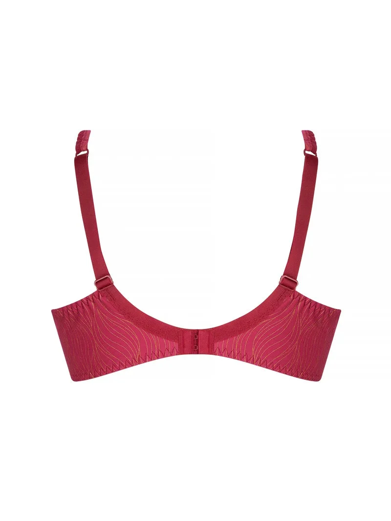 Antigel By Lise Charmel – Ballerine Des Ondes Vollschalen-BH in Kirschrot