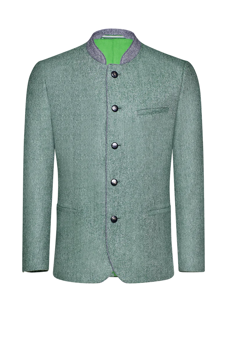 Melange-Jacke
