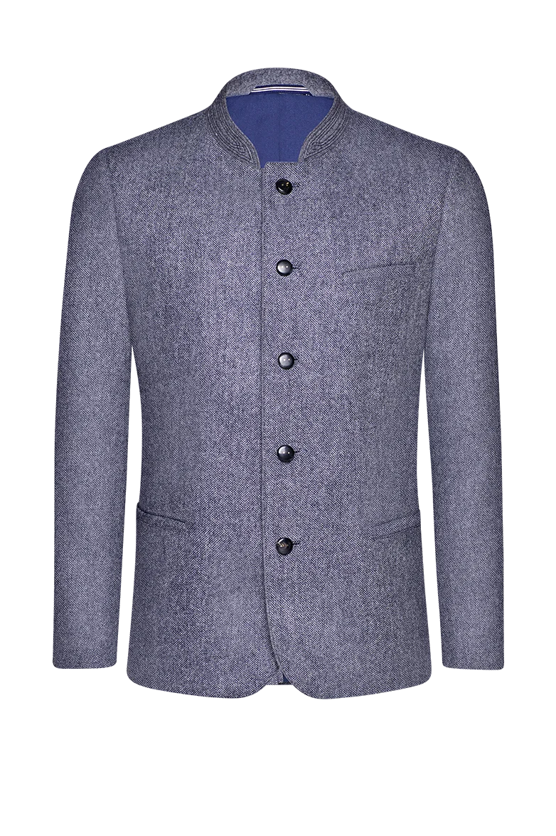 Melange-Jacke