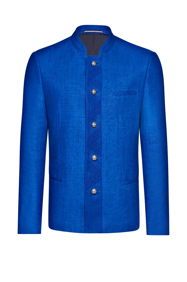 Blaudruck-Jacke