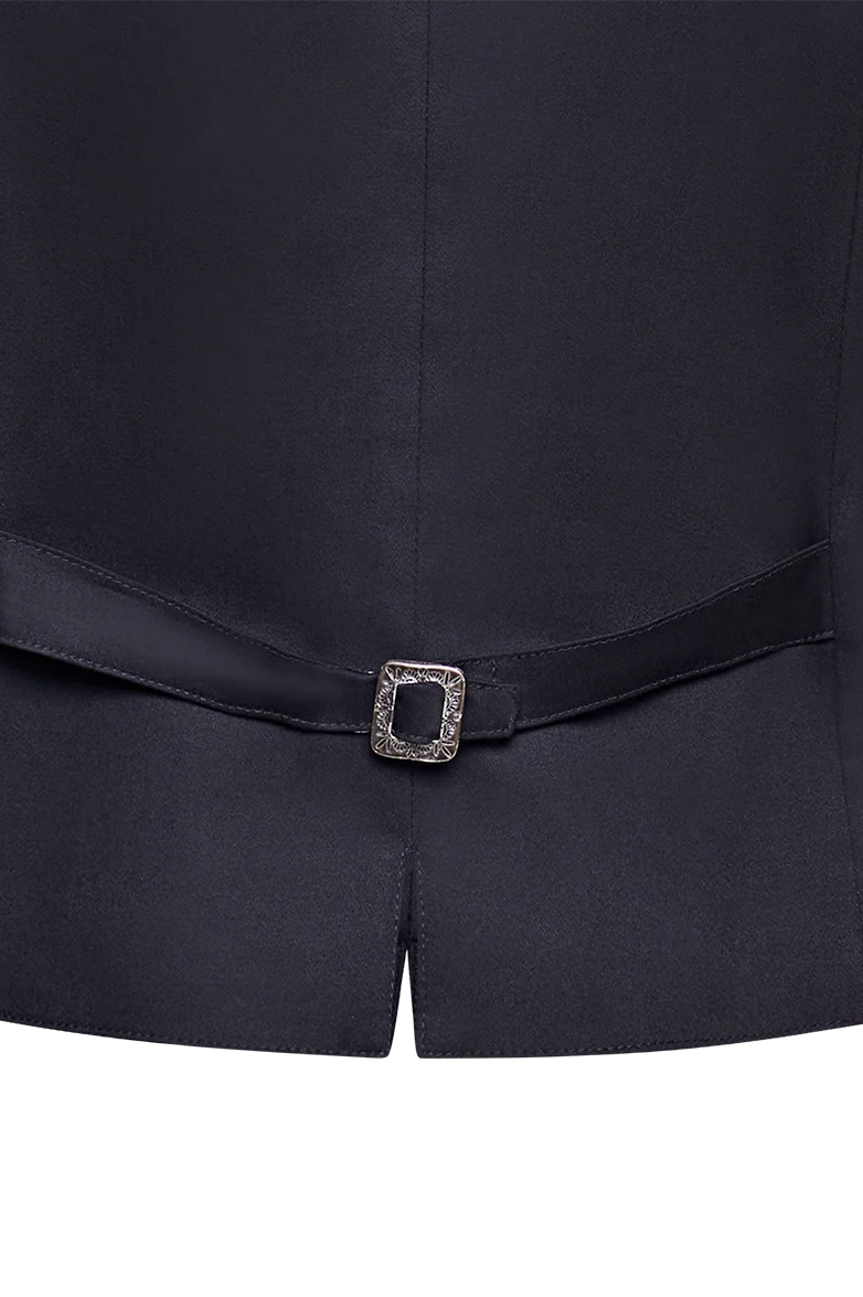 Blaudruck-Gilet