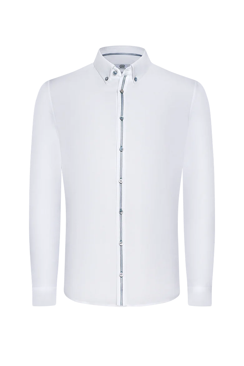 Elastisches Oxfordhemd