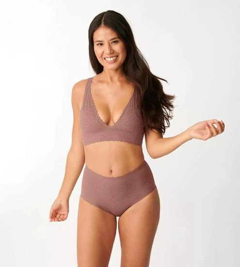 Sloggi Zero Feel Lace 2.0 High Waist cacao