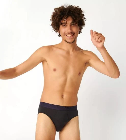 Sloggi men EVER Cool Brief 2er Pack schwarz