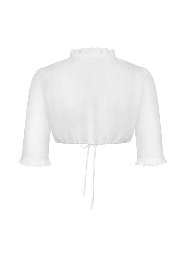 Monogramm-Dirndlbluse