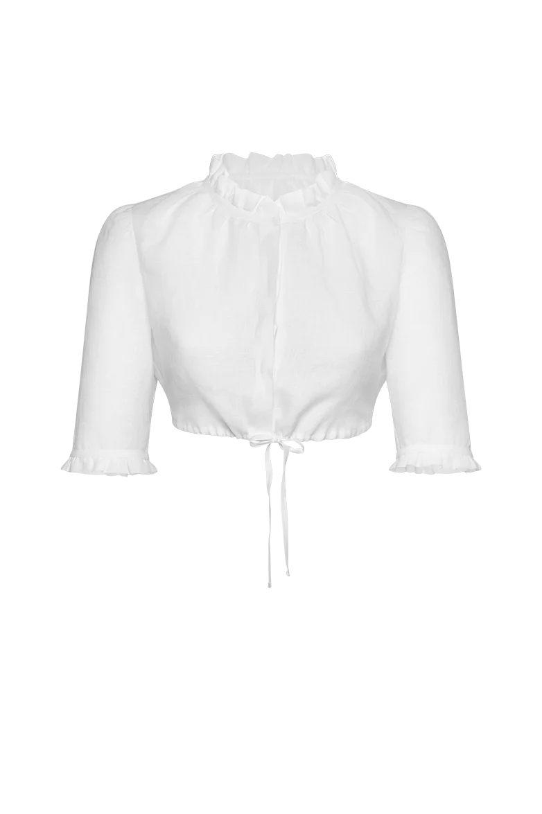 Rüschen-Dirndlbluse