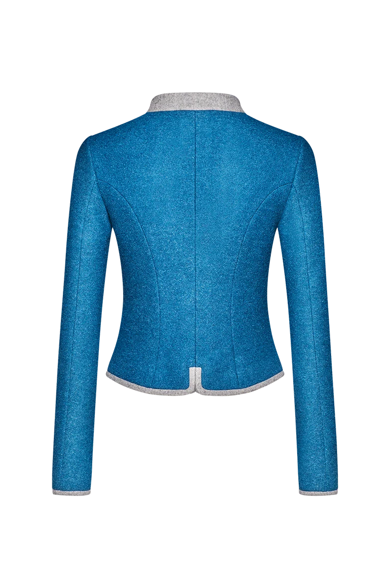 Detailreiche Walkjacke