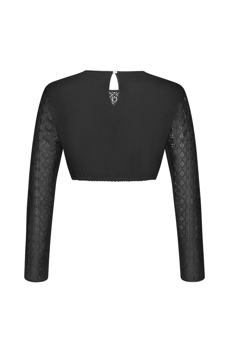Lochstich-Dirndlbluse