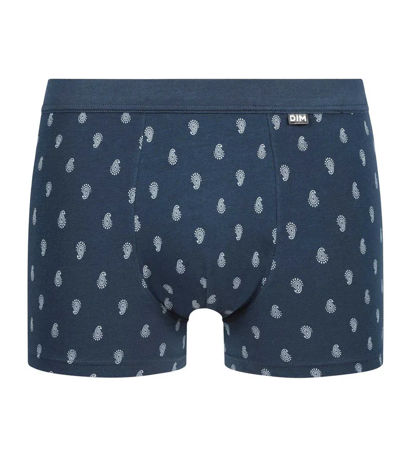 Herren-Boxershorts Schwarz Tropfenmuster Classic Cotton