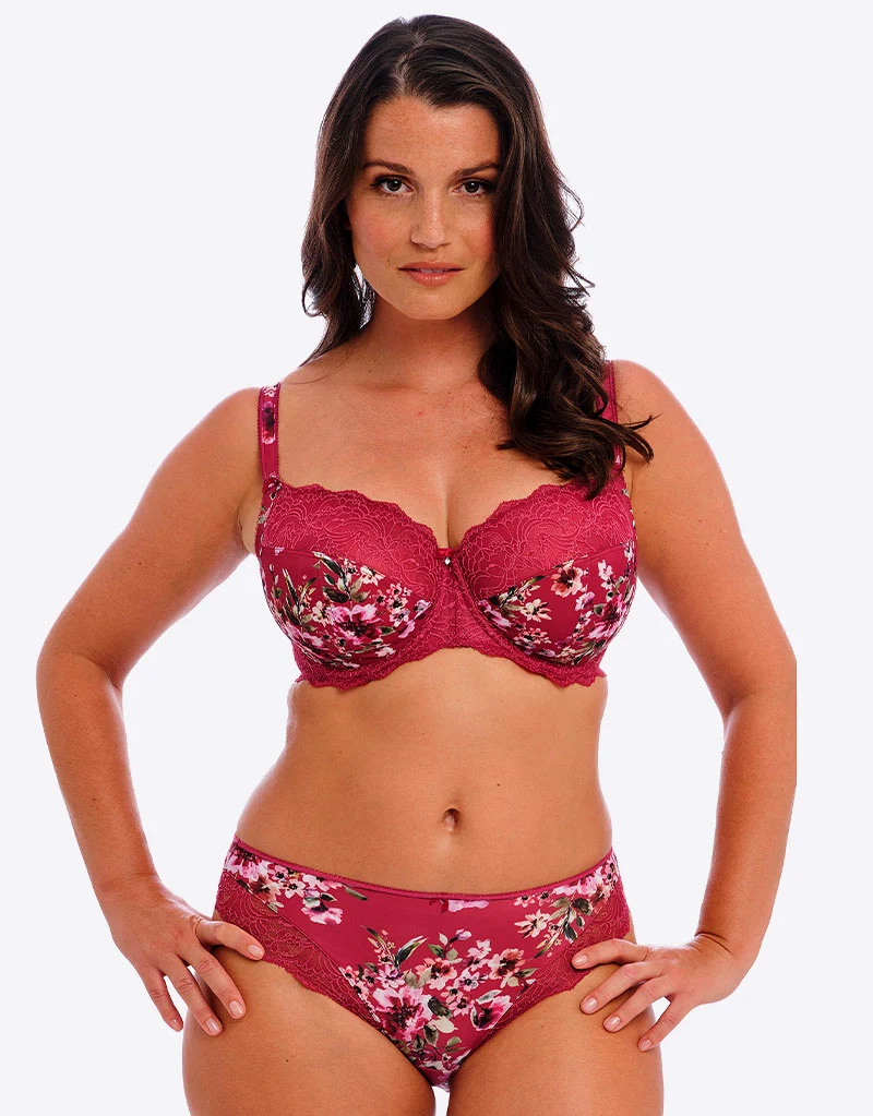 Fantasie Lucia Side Support Bra Cherry Print