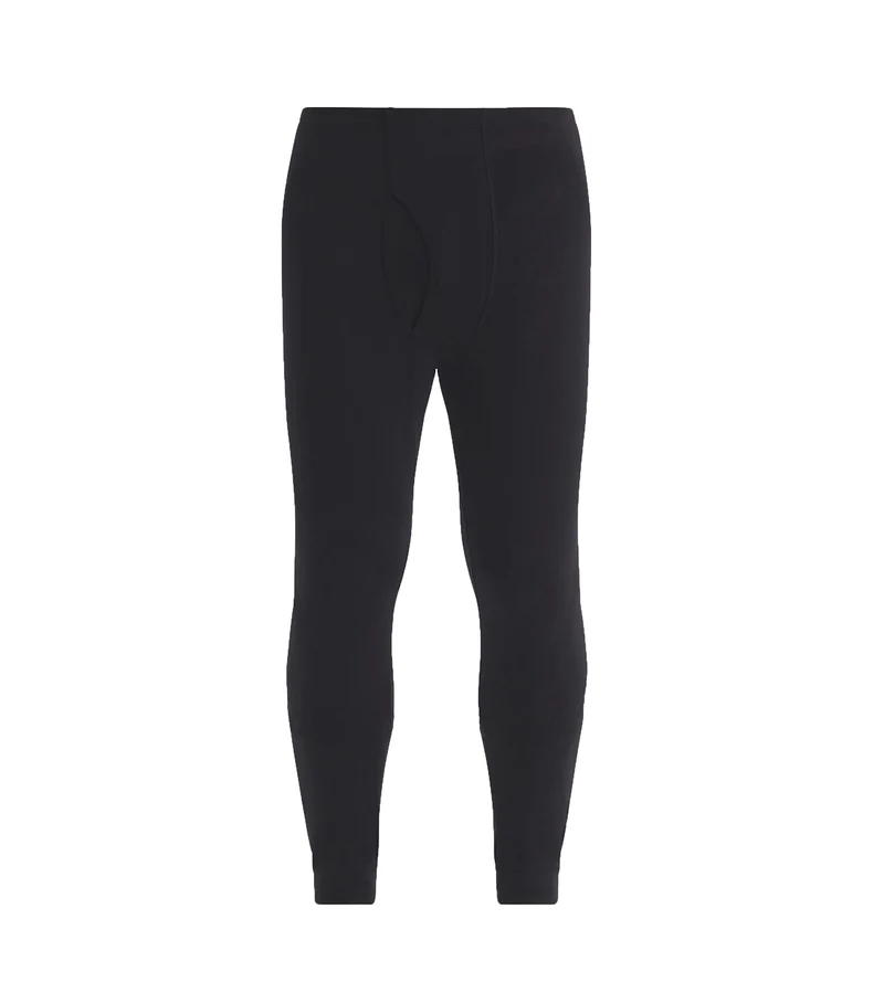 Isolierende Herrenleggings Schwarz Dim Thermal