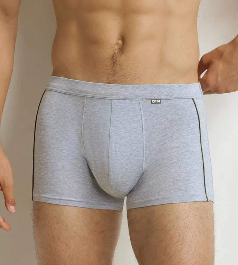 Herren-Boxershorts aschgrau Classic Cotton