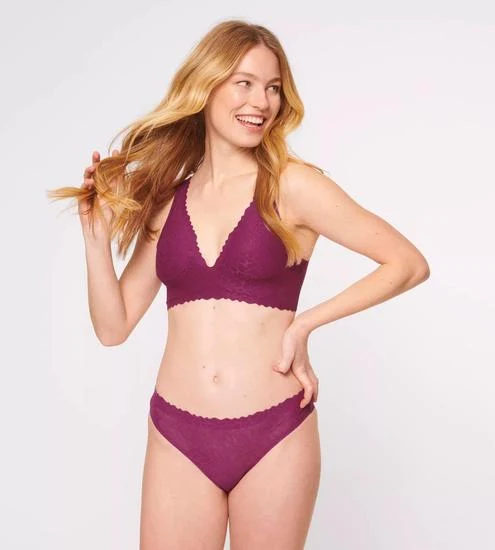Sloggi Zero Feel Lace 2.0 Top wine