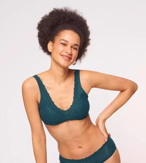 Sloggi Zero Feel Lace 2.0 Bralette secret lagoon