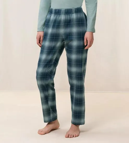 Triumph Mix & Match TAPERED TROUSER FLANNEL green combination