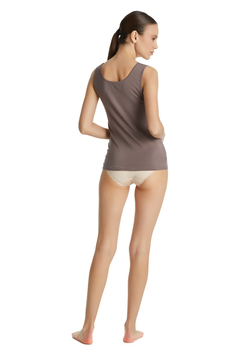 Blackspade - Comfort Classics Singlet Kakao