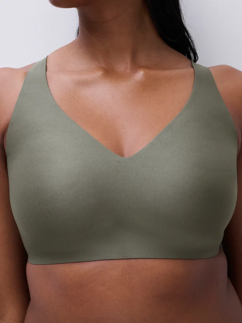Chantelle - Softstretch Power Plunge Bügelloser BH Vert Argile