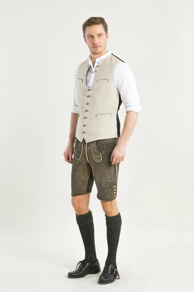 Gottseidank Miesbacher Weste Ignaz offwhite