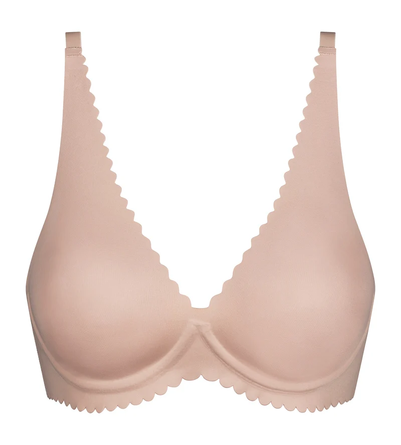 Nude Mikrofaser-BH mit Bügel - Body Touch