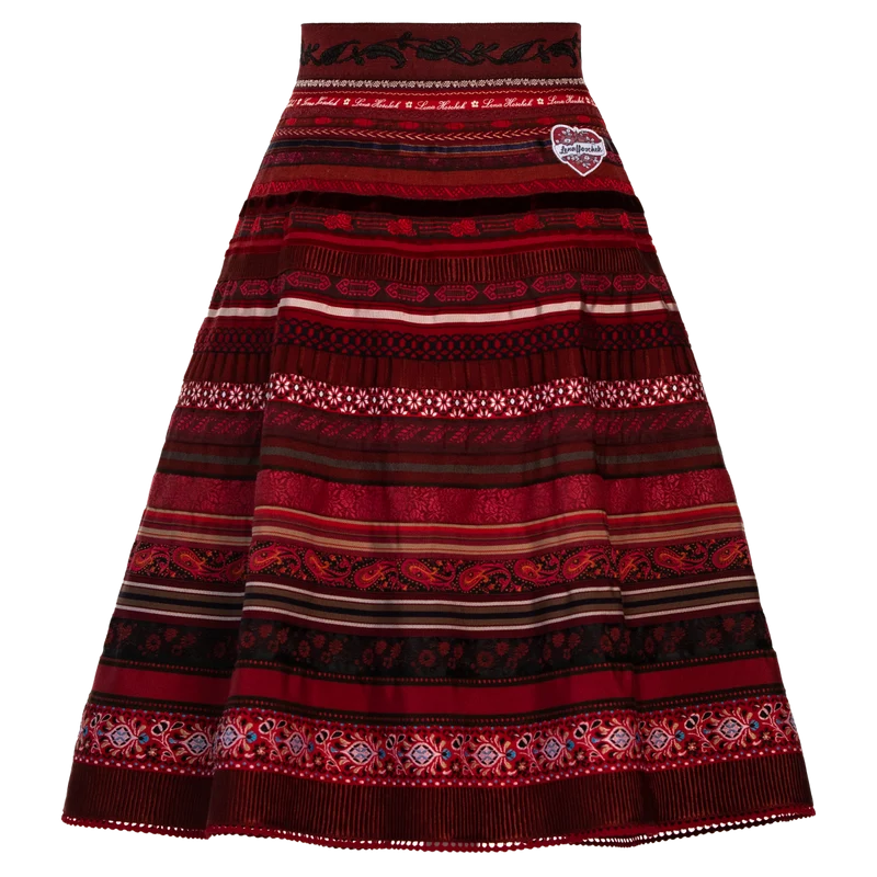 Classic Ribbon Skirt "eternal flame" von Lena Hoschek