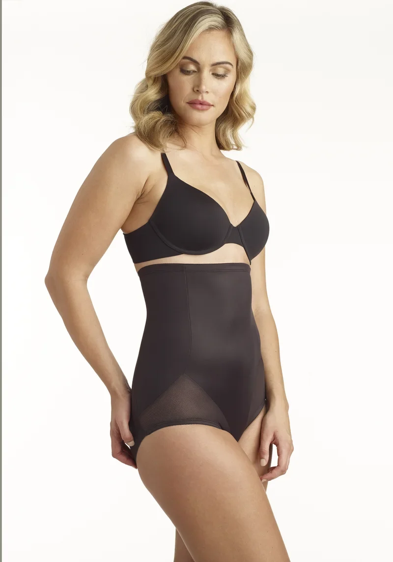 Miraclesuit Shapewear – MS Cooling Hi Waist Brief Schwarz