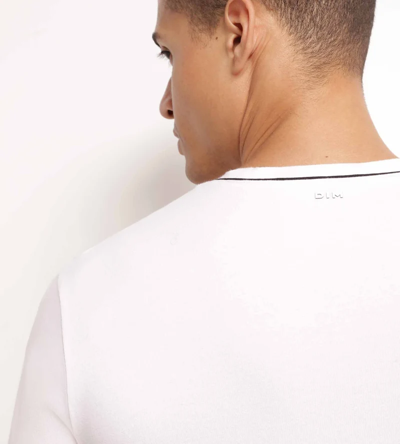 Thermoregulierendes Sport-T-Shirt für Herren aus Ecru-Jersey Dim Move