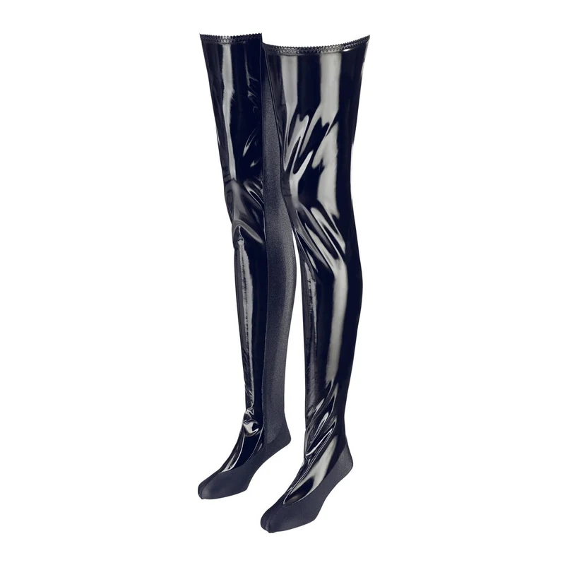 Lack Bettstiefel S-XL in Top-Stretch-Qualität "Delia"