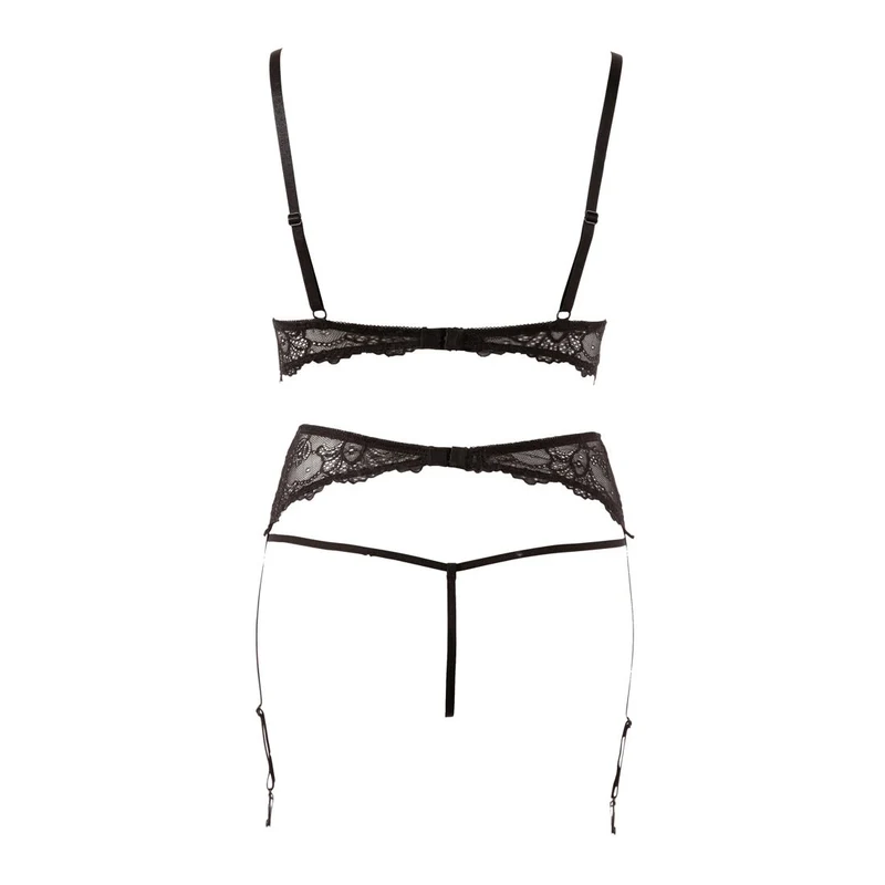 Straps Set mit Perlen S-L String ouvert "Priscilla"
