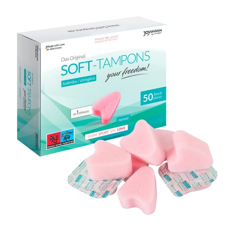 Normal Soft Tampons 50 Stück fadenlos