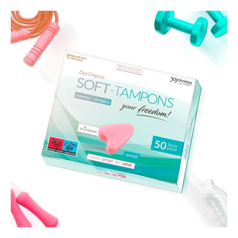 Normal Soft Tampons 50 Stück fadenlos