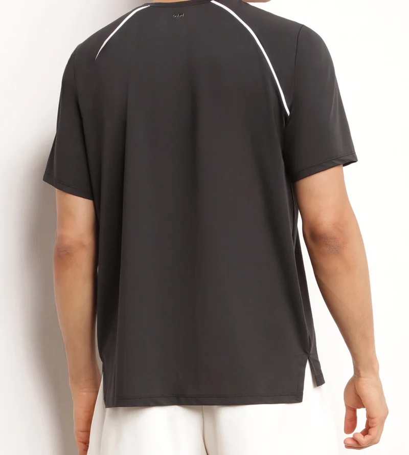 Atmungsaktives Sport-T-Shirt für Herren Black Dim Move