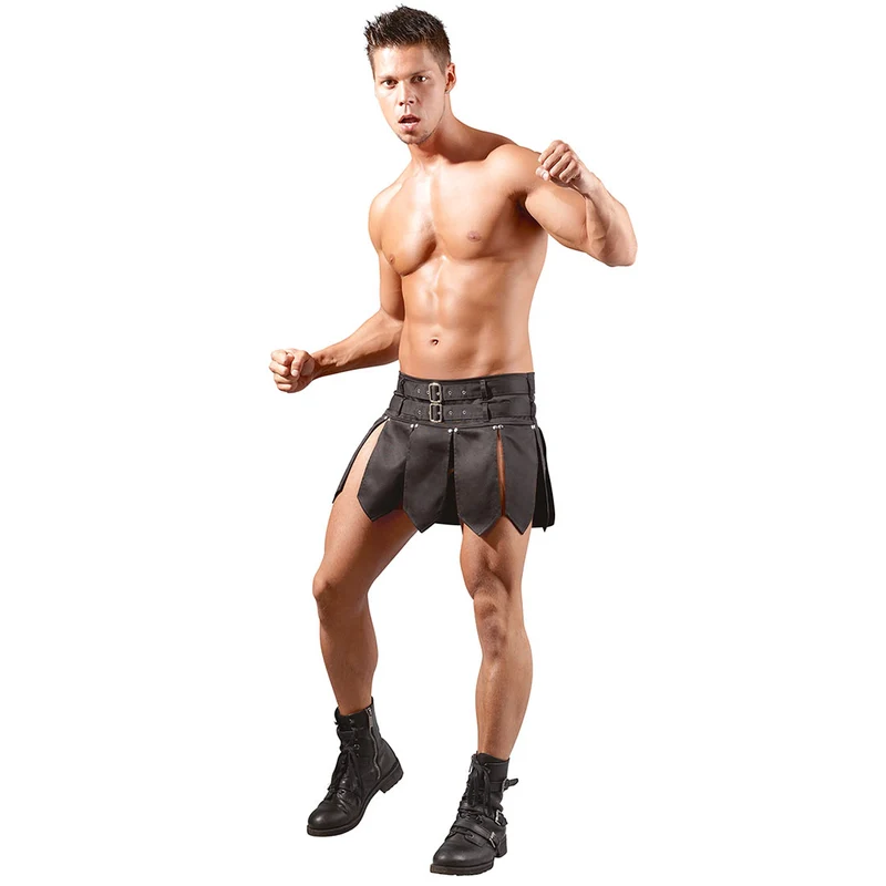 Herren Rock M-XL mit zwei Gürteln "Gladiator"