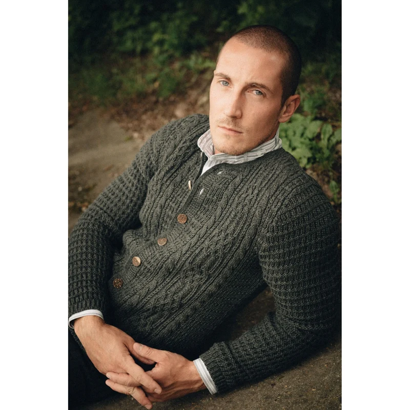 Strickjacke Anton in grau