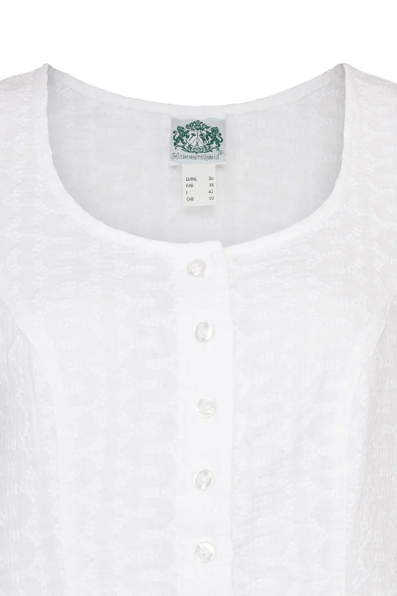 Trachtenbluse mit Schößchen