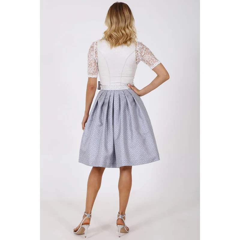 418061 Dirndl Maella von Krüger in grau 60cm