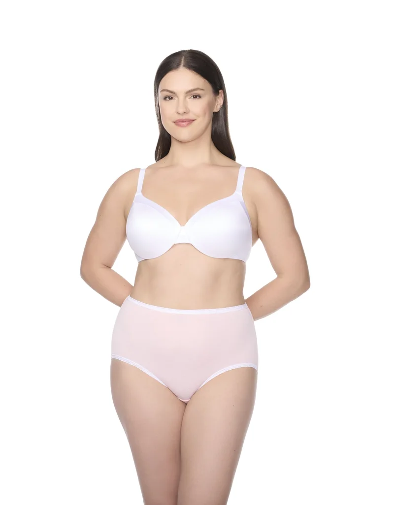 Naomi & Nicole Shapewear - Slip aus Baumwolle mit Spitze Veiled Rose