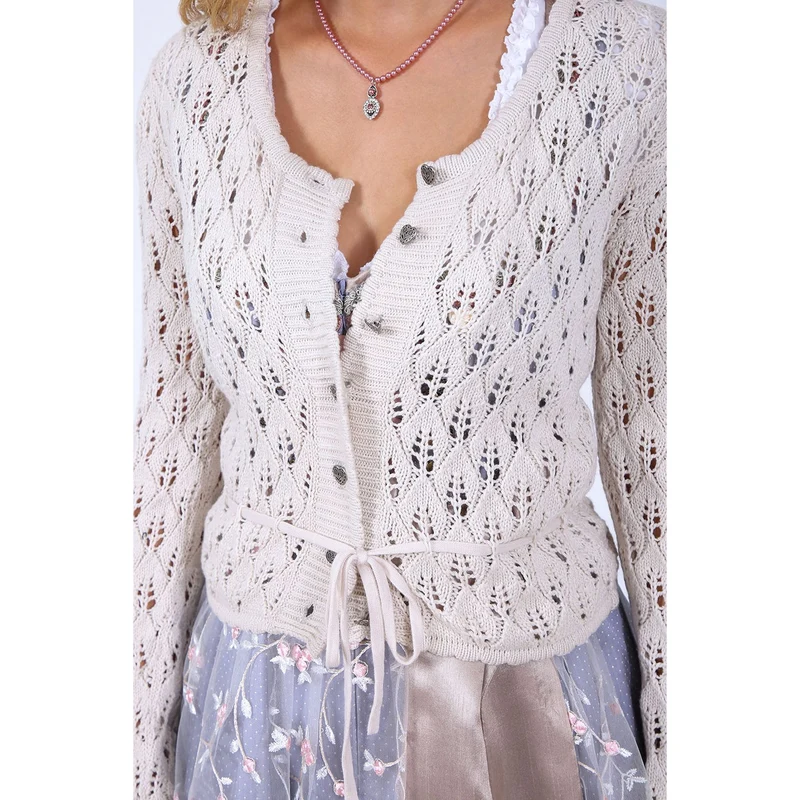 038701 Strickjacke Florentine in beige