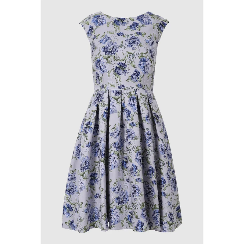 112961 Kleid Angie von Krüger mit Blumenmuster