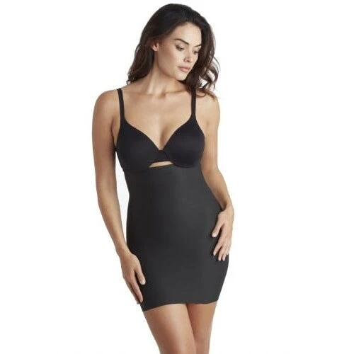 Cupid Shapewear – Sleek Essentials Hi Waist Slip Schwarz