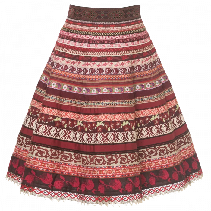 Ribbon Skirt von Lena Hoschek in ethno kiss