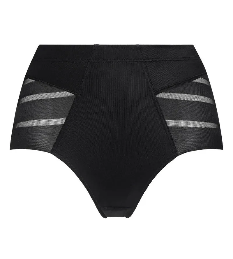 Schwarzer Damen-Slip Bauch-weg – DIM Silhouette Elegance