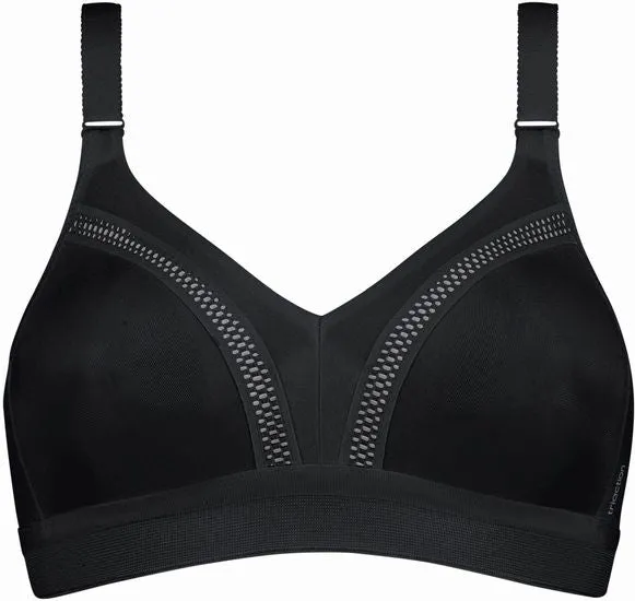 Triumph Triaction Workout BH ohne Bügel black