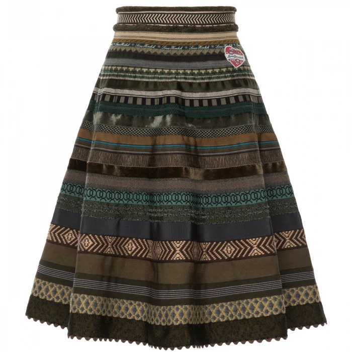 Ribbon Skirt von Lena Hoschek in camouflage