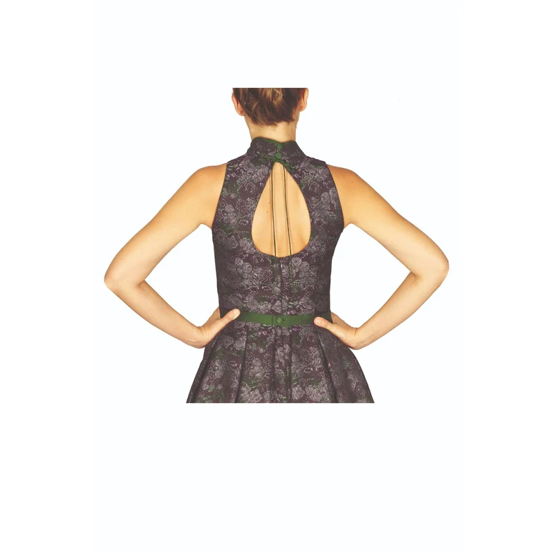 Kleid 11T040 in isabella/zeder