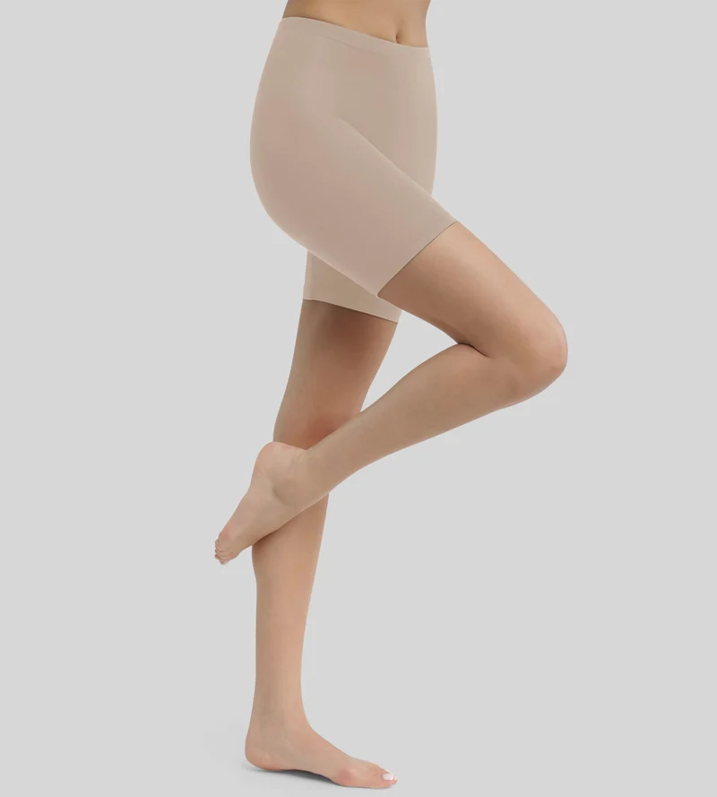 Nudefarbene Radlerhose - Relax & Go