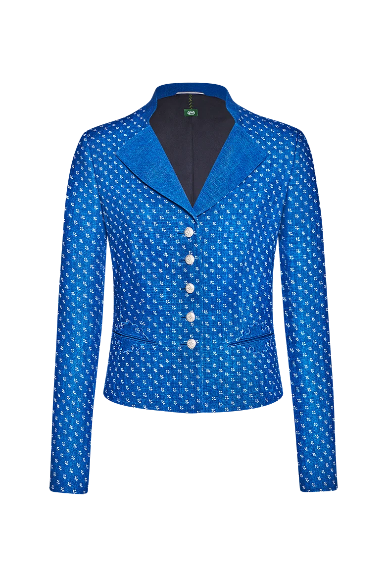 Blaudruckjacke